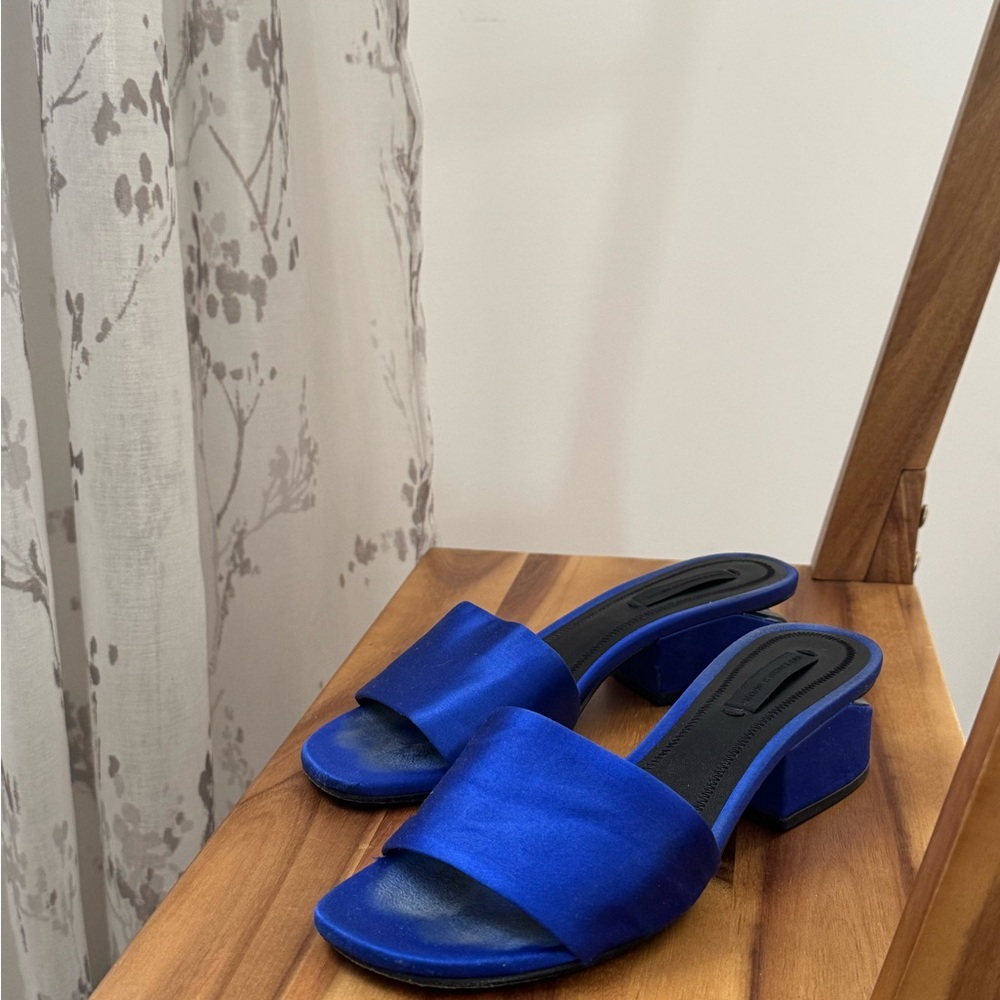 Alexander Wang Blue Mules
